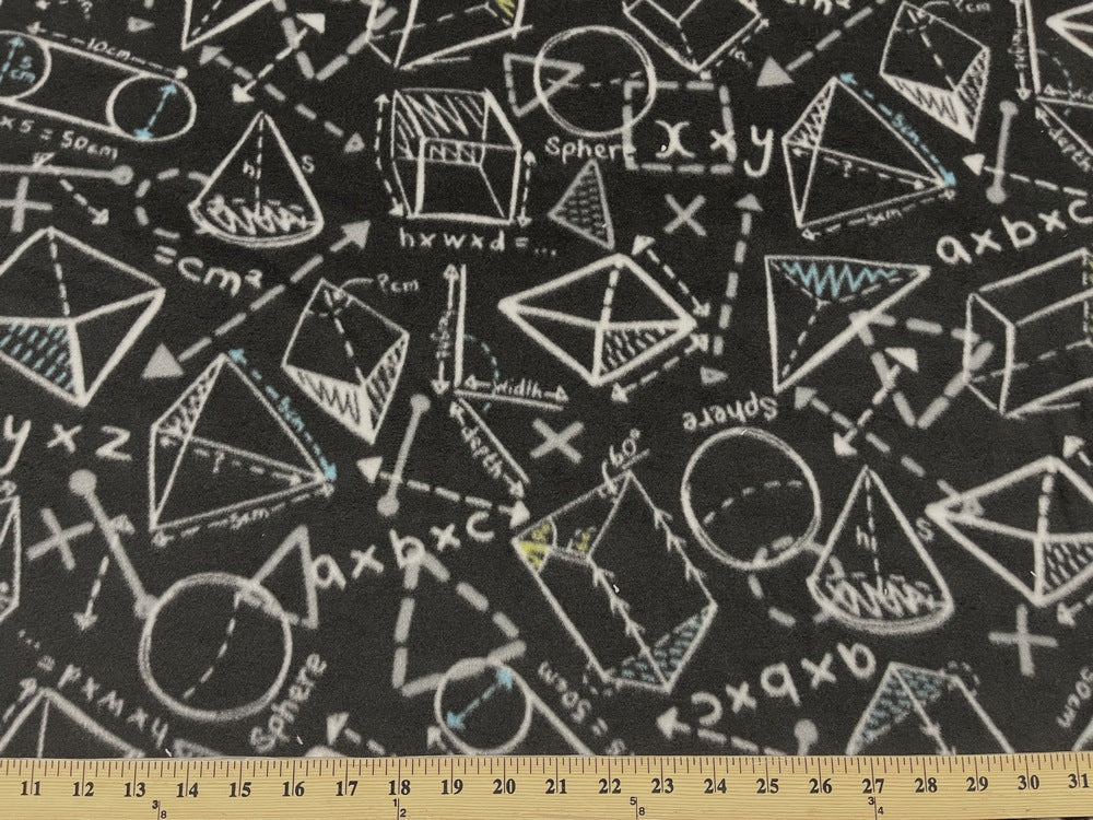 Anti-Pill Geometrics Fleece 135