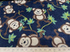Premium Anti-Pill Monkey On Navy Fleece 302