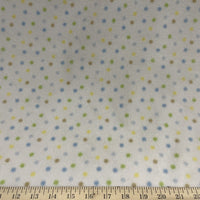 Anti-Pill Pastel Swiss Dots Fleece 609