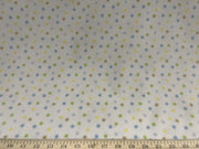 Anti-Pill Pastel Swiss Dots Fleece 609