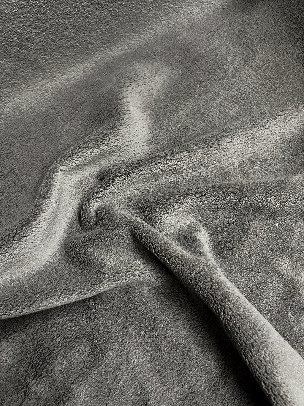 Minky Fleece Double Sided GRAY