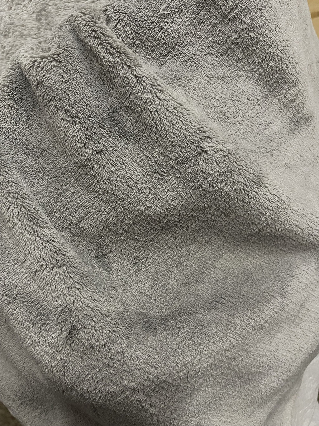 Minky Fleece Double Sided SILVER