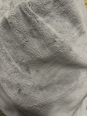 Minky Fleece Double Sided SILVER