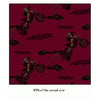 Anti-Pill Dirtbikes Burgundy Fleece 212