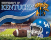 Anti-Pill Kentucky Stadium Football Fleece Panel B597