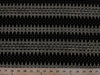 Embossed Velvets BLACK "LAST PIECE MEASURES 2 YARDS 10 INCHES"