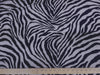 Large BLUE/GRAY Zebra Spandex SP-41