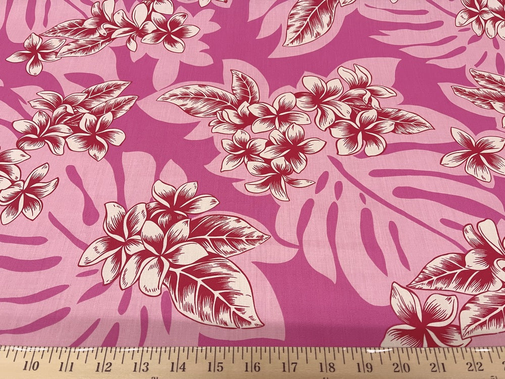 PINK MONSTERA PLUMERIA HP-114