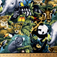 Premium Anti-Pill Jungle Kids Jenny Newland Fleece A26