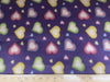 Premium Anti-Pill Hearts on Purple Fleece NF-3