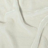 Plush Silk Velvet 54" Wide OFF WHITE