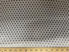 Polka Dot Charmeuse Satin Silver SP-5