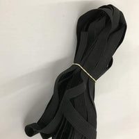 5 Yard Bundle Black 3/8" Elastic