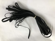 5 Yard Bundle Black 1/4" Elastic