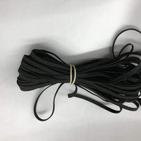 1 Yard Bundle Black 1/8" Elastic