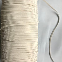 5 Yard Bundle OFF-White/IVORY 1/8" Elastic