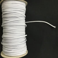 1 Yard White 1/8" Elastic