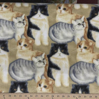 Anti-Pill Cats Fleece 12