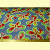 Retro Butterfly Blue Fleece 149