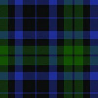 Anti-Pill Black Watch Plaid Fleece 258