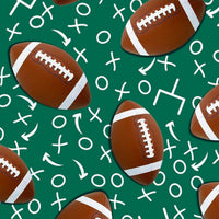 Premium Anti-Pill Green Football Fleece 163