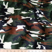 Velboa Camouflage Furs DARK GREEN