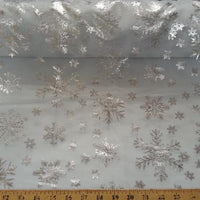 Snowflake Organza WHITE