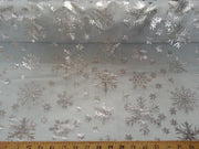 Snowflake Organza WHITE
