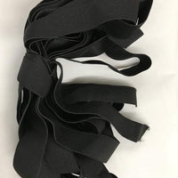 1 Yard Bundle Black 3/4" Elastic