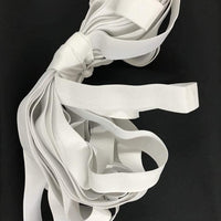 1 Yard  White 3/4" Elastic