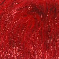 SWATCHES Long Pile METALLIC SHAGGY fur