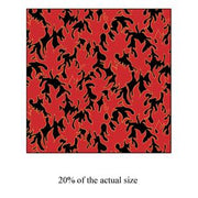 Anti-Pill Red Flames Fleece 205