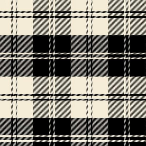 Premium Anti-Pill Double Take Plaid Ivory Fleece 230