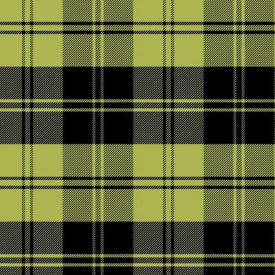 Premium Anti-Pill Double Take Plaid Chartruese Fleece 237