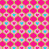 Premium Anti-Pill Diamond Hearts Fleece 265