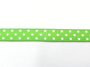 3/8" Grosgrain Ribbon W/Dots