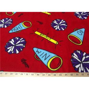 Cheerleader Red Fleece