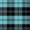 Premium Anti-Pill Double Take Plaid Turquoise Fleece 295
