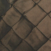 Taffeta Diamond Pintuck BROWN 2"