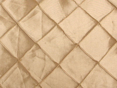 Taffeta Diamond Pintuck CHAMPAGNE 2