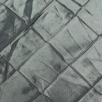 Taffeta Diamond Pintuck CHARCOAL 2"