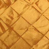 Taffeta Diamond Pintuck GOLD 2"