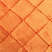 Taffeta Diamond Pintuck ORANGE 2"