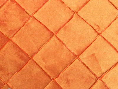 Taffeta Diamond Pintuck ORANGE 2