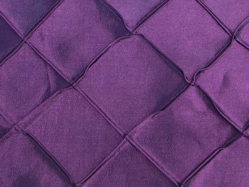 Taffeta Diamond Pintuck PURPLE 2"
