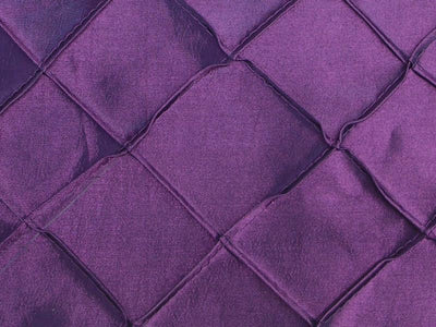 Taffeta Diamond Pintuck PURPLE 2