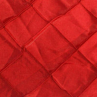 Taffeta Diamond Pintuck RED 2"