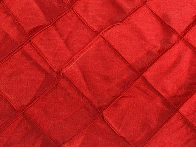 Taffeta Diamond Pintuck RED 2