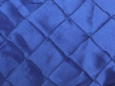 Taffeta Diamond Pintuck ROYAL BLUE 2