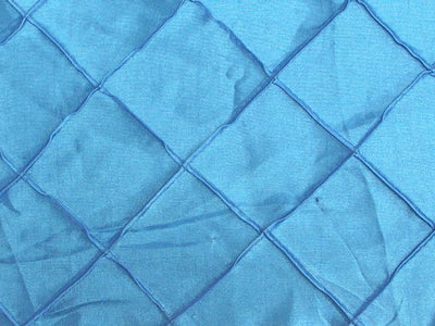 Taffeta Diamond Pintuck TURQUOISE 2